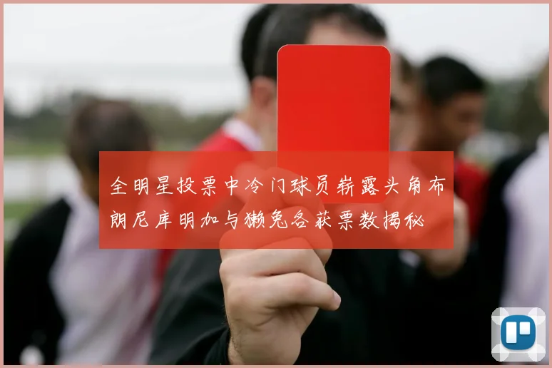 全明星投票中冷门球员崭露头角布朗尼库明加与獭兔各获票数揭秘